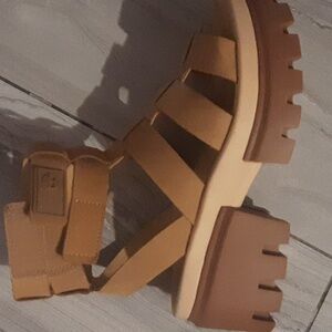 Women timberland ankle straps sandals